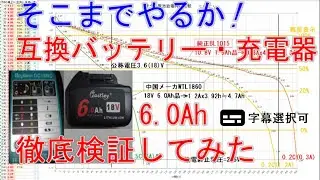 6Ahは、6Aが1時間ではない。互換バッテリーと充電器を徹底検証してみた