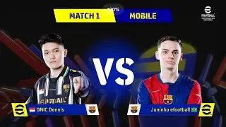 Dennis Bernard 🆚 Juninho eFootball || Semi Final Match Japan event ☠️