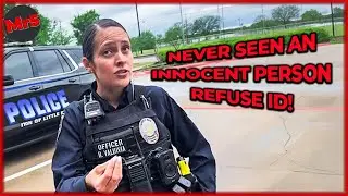 When Female Cop Gets Owned By Smart Citizen! Know The Law & Educate Them | ID Refusal