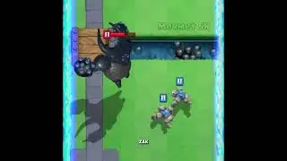 Omega Knight Vs Larry 💀 || #clashroyale #larry #megaknight #shorts
