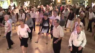 VALS A CAPRI Line Dance @ 2014 B&W BALL COPA DANCE in Deerfield Beach, Florida