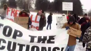 MLK DAY RALLY at OH. ST Penitentiary