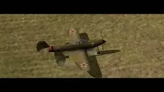 gameplay : P-39Q vs a jet fighter