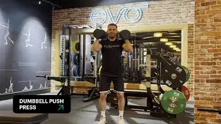 3. Dumbbell push press