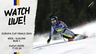 LIVE: FIS Alpine Europa Cup Finals March 17 - Slalom Men Run 1 in Hafjell (NOR) at 10:00 CET