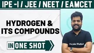 HYDROGEN | One Shot | Chemistry | Class 11 / NEET / JEE / EAMCET