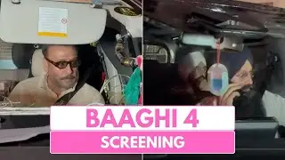 Jackie Shroff, Diljit Dosanjh & Others At YRF Studios For Screening Of Baaghi 4