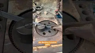 Bar Bending Schedule (BBS) #music #construction #civilengineering #civil #site #steelbars #steelbend