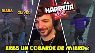 DIANA se ENCUENTRA con OLIVIA y HARRY (NEXXUZ) HUYE MARBELLA VICE 2