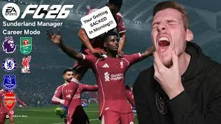 FC 26 Sunderland Career Mode Ep.6 | Sacked in the Morning? Late Winner, Cup Collapse & More Pain!