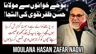 Nohay Khawnon Say Moulana Hasan Zafar Naqvi ki Dasbasta Guzarish🙏