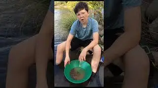 Dad vs Son find the most Gold #goldmining #prospecting #treasure #adventure #sluicebox