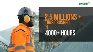 Propel in #Oman 🇴🇲 800 TPH 4-Stage Crushing & Screening Plant