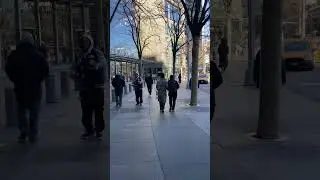 NYC Broadway Walk: Columbus Circle ➡️ Upper West Side | Part 1  #nycshorts #newyorkcity #manhattan