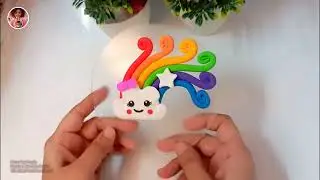 Easy homemade Clay Art for Beginners #satisfying #chotaalivlogs #clayart