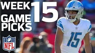 Week 15 NFL Game Picks in Under 3 Minutes⏱🏈 | NFL Highlights