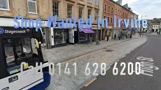 Shop Wanted in Irvine, Ayrshire. Call, Shop Sellers today, on 0141 628 6200