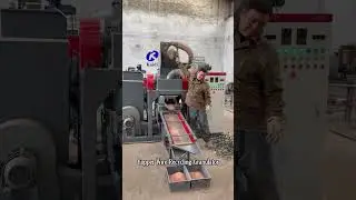 Waste Copper Wire Recycling Granulator For Copper Plastic Separating