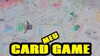Mostrando meu card game caseiro!!