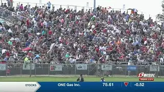 Racing fans brave the heat for Day 2 of NHRA Nationals at Heartland Park