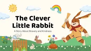 The Clever Little Rabbit 🐰 | Moral Story for Kids | Teamwork & Kindness