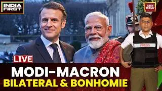 LIVE: Macron In India | AI Summit 2026 | Modi-Macron Bonhomie | India First with Gaurav Sawant