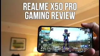 Обзор Realme X50 Pro Gaming, мобильная графика PUBG, тест на нагрев и разрядку аккумулятора