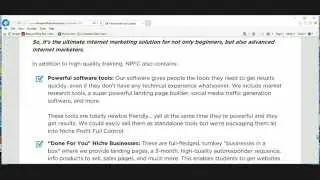 Niche Profit Full Control Review