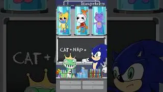 🧪Lab Puzzle Escape: Saving Yatta, Catnap and Shrimpo #shorts