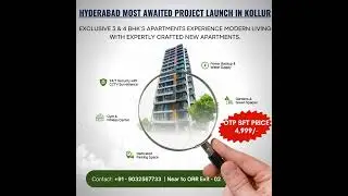 🏡 Prelaunch Projects in Kollur |Luxury Homes @ ₹4,999/sft |Near ORR Hyderabad | Best Investment 2025