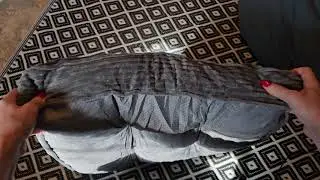 Wolfbird Meditation Floor Pillow Review | Large Square Cushion