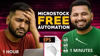 FREE AI Automation for Microstock Save time & Boost Earnings