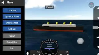 Simple planes titanic sinking