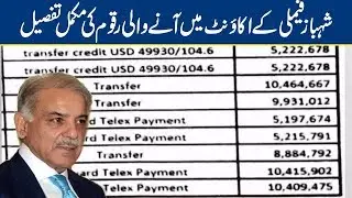 Watch How Much Money Got into Sharif Family's Account | Lahore News HD