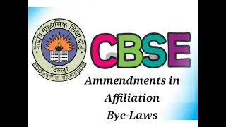 AMMENDMENTS IN AFFILIATION BYE-LAWS
