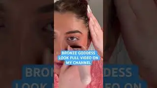 Bronze makeup look #foryou #makeup #makeuptransformation #makeuptips #makeupshorts #foryou #glowup