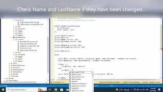How to create trigger and how insert, update SQL statements work.