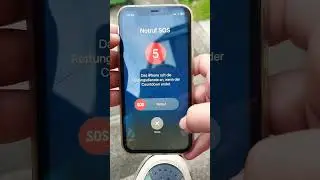 SOS anruf iphone