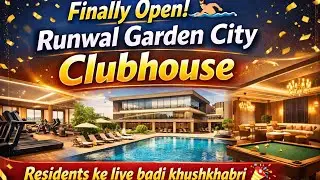 रूनवाल गार्डन फेज 5 &4 एंड फेस 3 बिल्डिंग 🏢🏫 New update video 2026 Tower 45 and 27 to 32