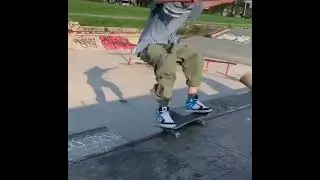 Frontside 5050 front 50 one foot out