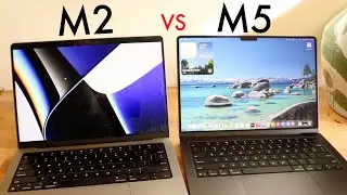 M5 MacBook Pro против M2 MacBook Pro! (Сравнение) (Обзор)