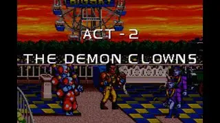 Super Nintendo (Snes) 16-bit The CombatRibes Act 2 - The Demon clowns, Демонические клоуны