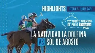 132º AB. ARGENTINO DE POLO | La Natividad La Dolfina vs Sol de Agosto