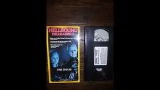 Opening To Hellbound: Hellraiser 2 1990 VHS (New World Video Reprint)