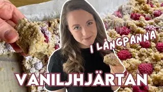 Vaniljhjärtan i långpanna