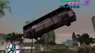 Flying a BUS | GTA Vice city | Grand Theft Auto: Vice City | GTA007 | Blaze 92 | GTA Game-play