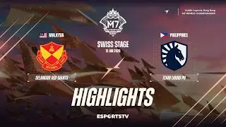 Selangor Red Giants vs Team Liquid PH HIGHLIGHTS M7 World Championship | TLPH VS SRG ESPORTSTV