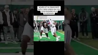 Get OLine Hands Off You No Matter What! #dlinedna #footballplayers #defensiveline #passrush