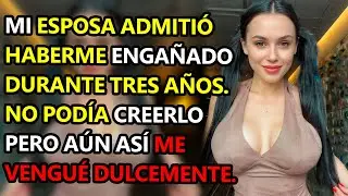 Mi esposa admitió haberme engañado durante tres años, pero aún así me vengué dulcemente.