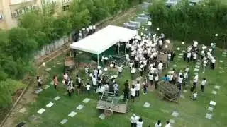 Drone shot - as we say goodbye